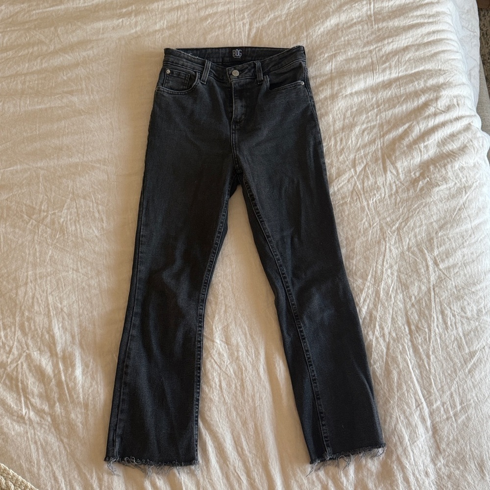 BDG Dark Wash Kick Flare Jeans